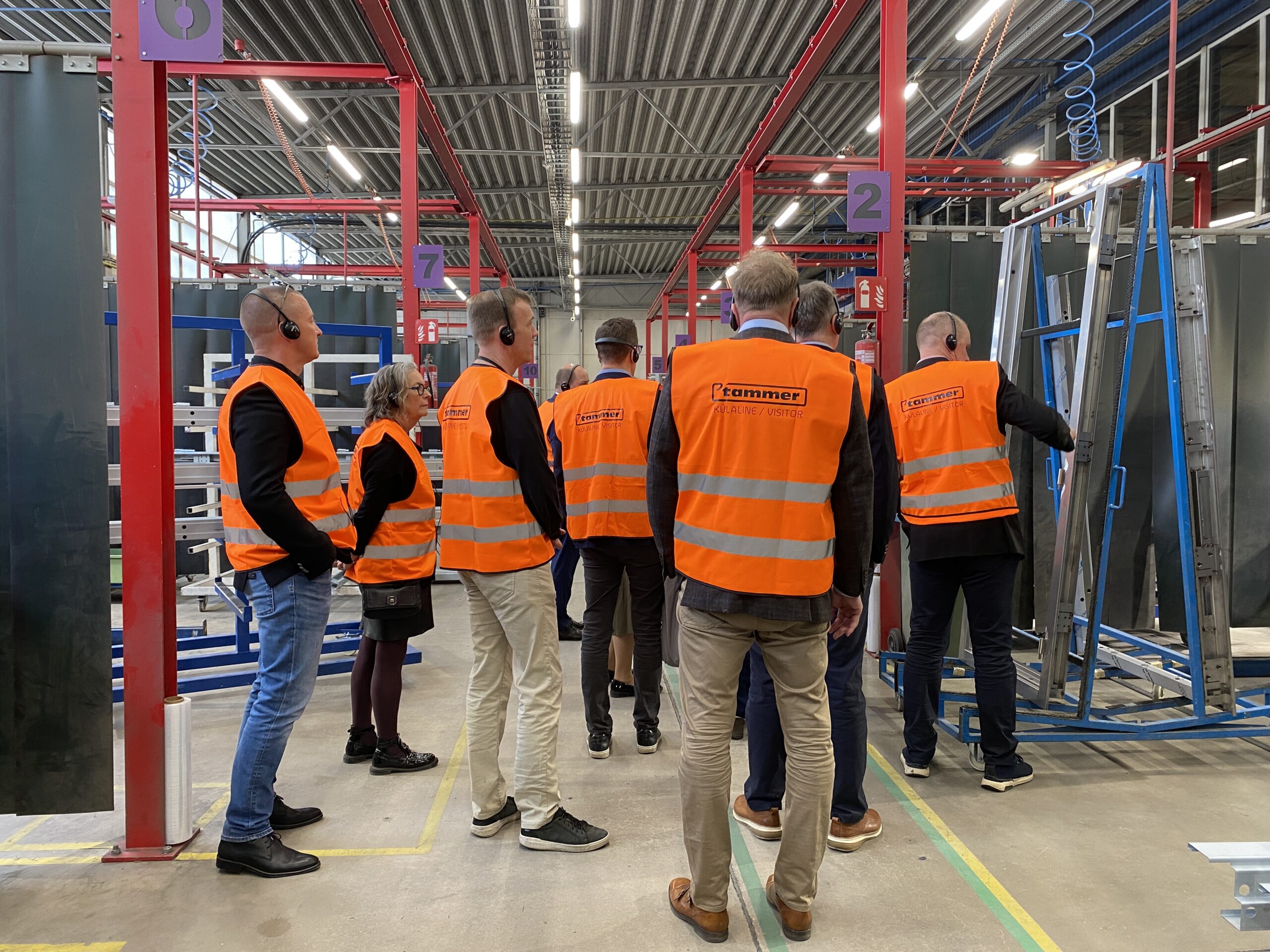 Soome Pereettevõtjate delegatsioon külas Tammer OÜl